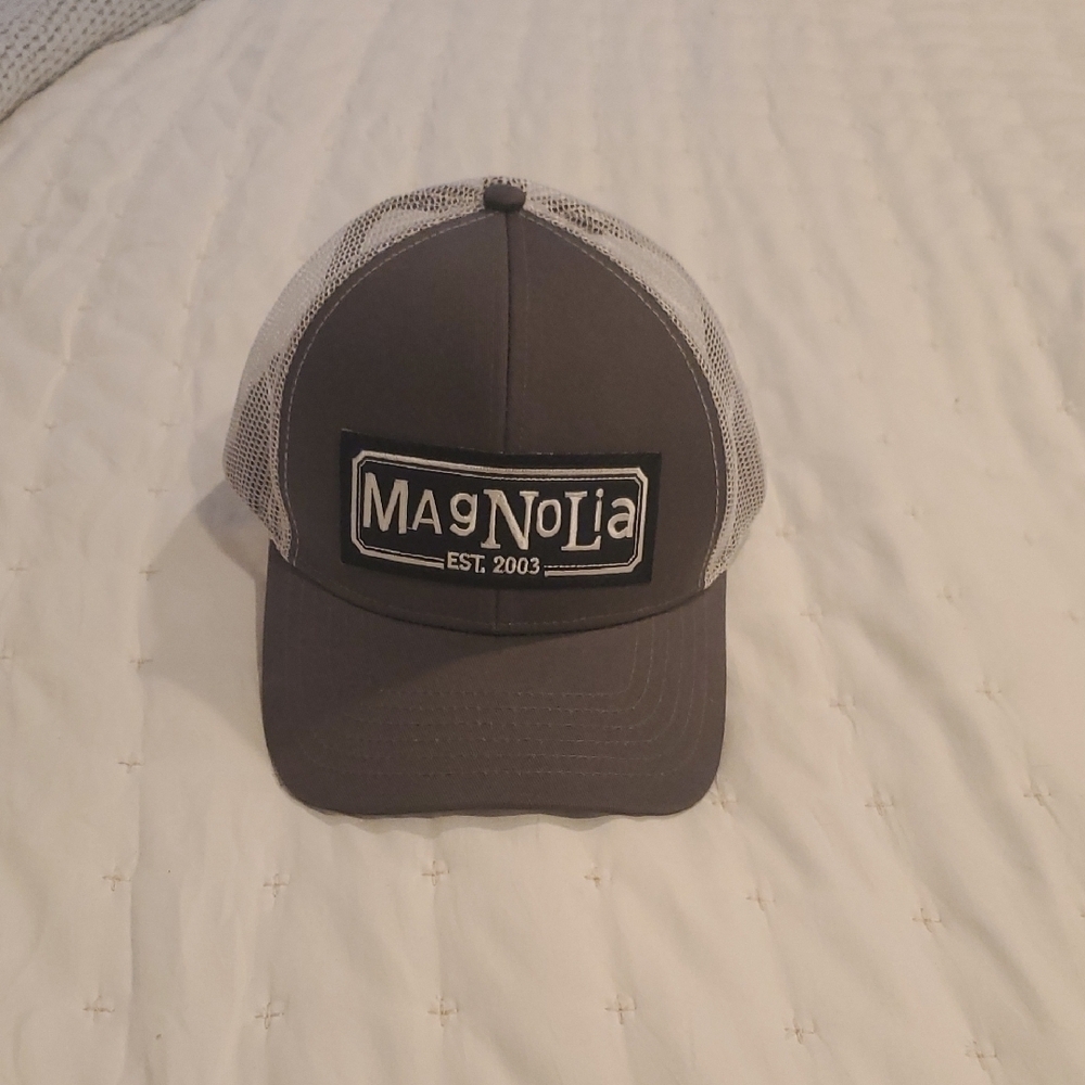 Magnolia Gray Mesh-Back Trucker Hat